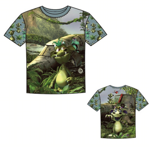 Jersey Baumwolle Dinosaurier von Stenzo - Panel